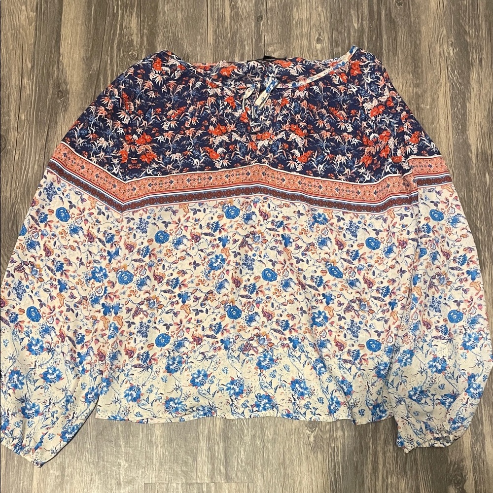 Sanctuary Multicolor Patterned Top - image 1